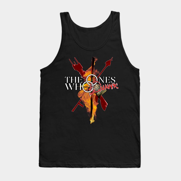 The Ones Who Live ART Tank Top by SQUAWKING DEAD